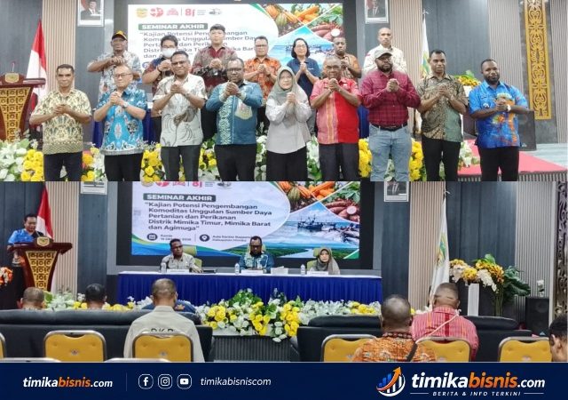 BRIDA Mimika Gelar Seminar Kajian Komoditas Unggulan, Dorong Pertanian Berkelanjutan di Tiga Distrik