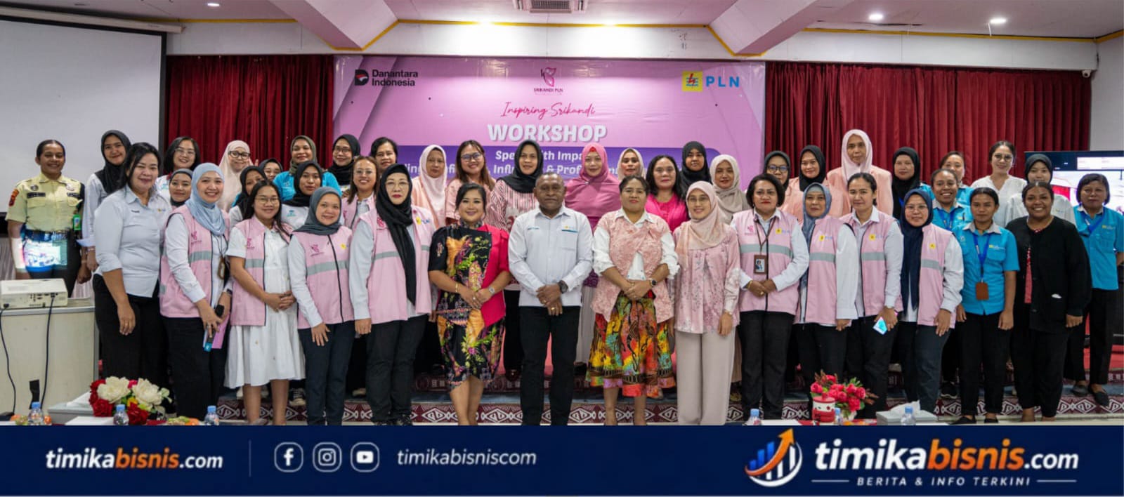 Srikandi PLN Papua dan Papua Barat Asah Kemampuan Komunikasi Profesional Lewat “Speak with Impact”