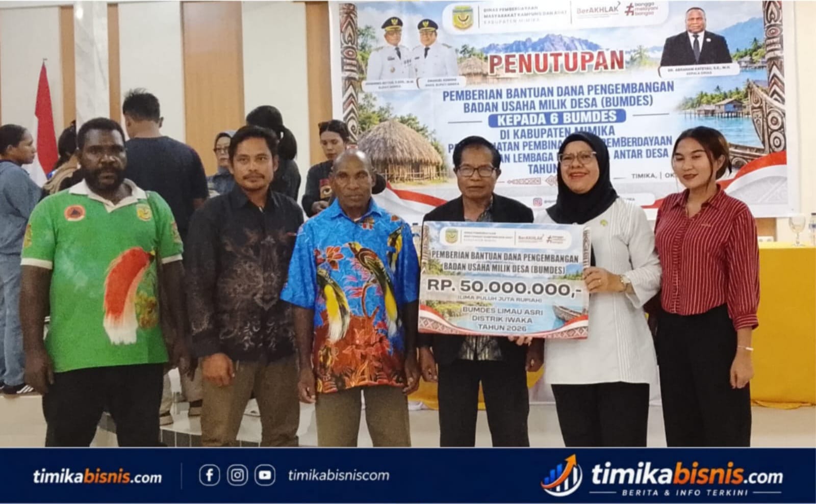 BUMDes Limau Asri Barat Kembangkan Usaha Perikanan dan Kerajinan Noken dengan Dukungan Dana Rp50 Juta