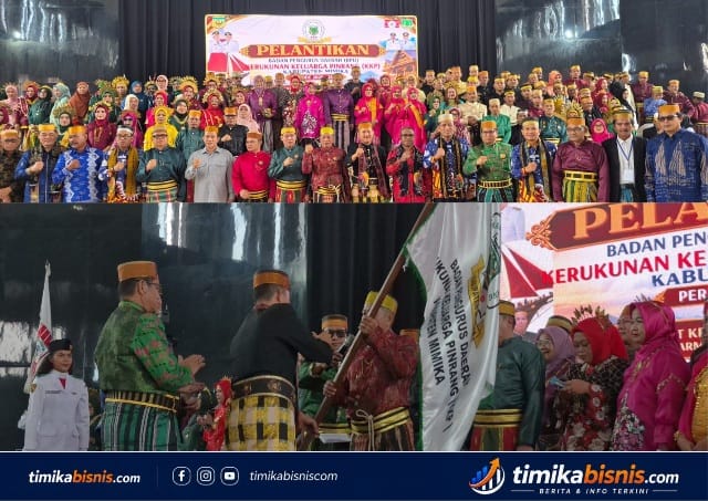 Badan Pengurus KKP Mimika Periode 2026-2031 Resmi Dikukuhkan, Persaudaraan Warga Pinrang Jadi Pesan Utama