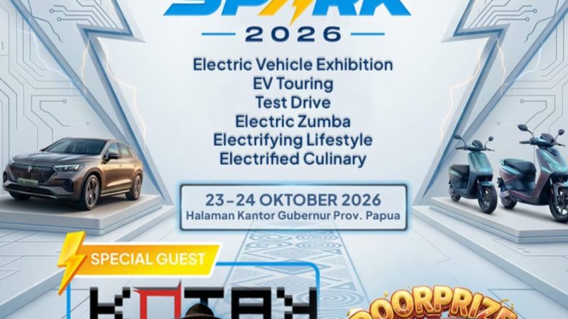 Kenalkan Gaya Hidup Modern Berbasis Listrik, PLN Gelar Papua Spark 2026
