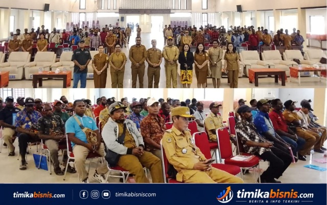 Pemkab Mimika Fasilitasi Penyusunan Perencanaan Pembangunan Kampung TA 2026