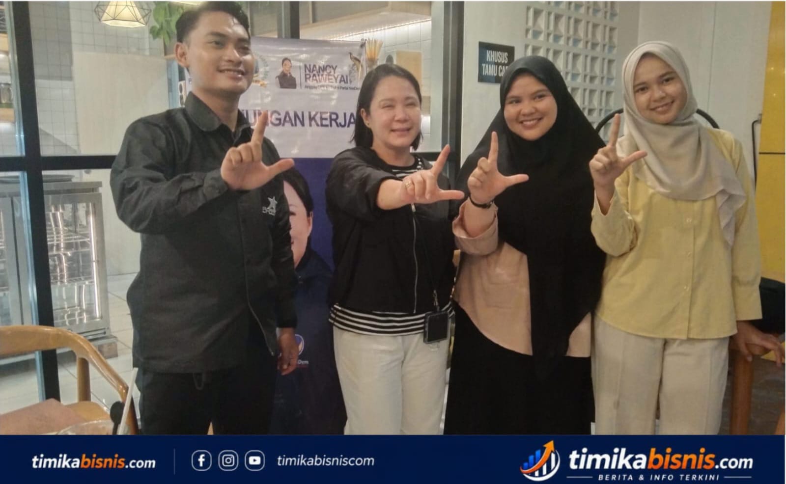 Reses di Mimika, Nancy Raweyai Soroti Kebutuhan Pendidikan dan Kesehatan Anak