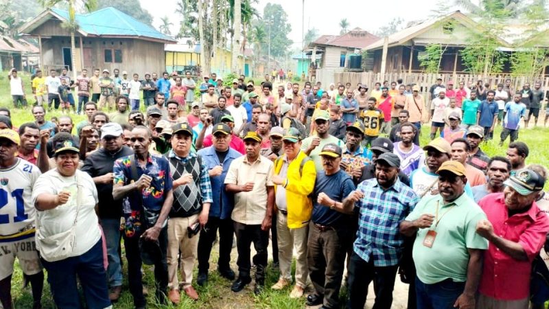 Komisi I Kunjungan Pengawasan ke Distrik Mimika Timur Jauh Temukan Beberapa Persoalan Dilapangan