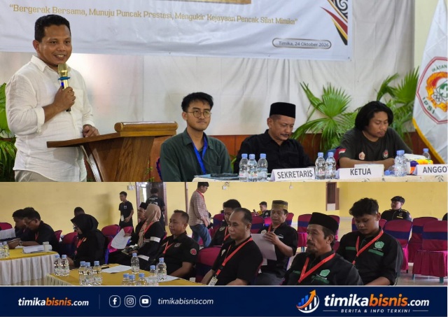 Herman Gafur Terpilih Aklamasi sebagai Ketua Umum IPSI Mimika dalam Muskab IV