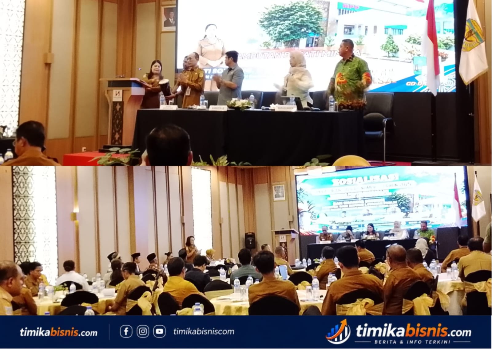 Disdukcapil Mimika Perkuat Kualitas Pelayanan Publik, Sosialisasikan Perda dan Evaluasi Kepuasan Masyarakat