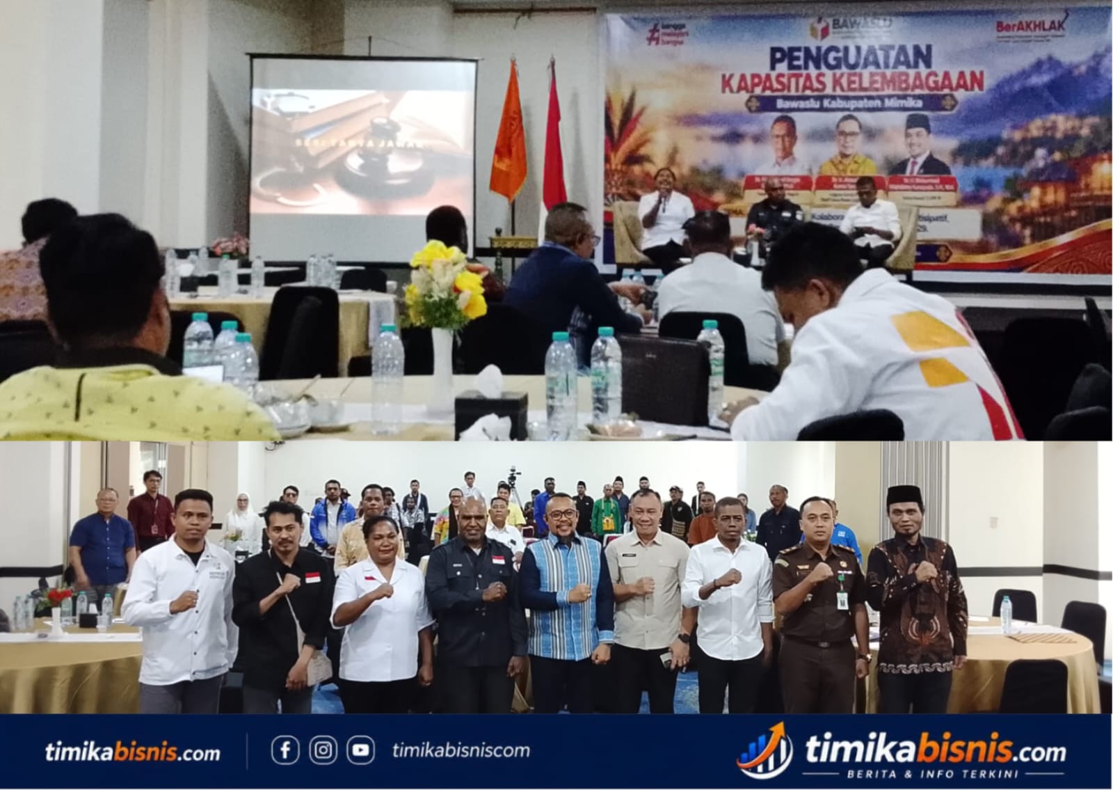 Bawaslu Mimika Perkuat Kapasitas Kelembagaan Hadapi Pemilu 2029