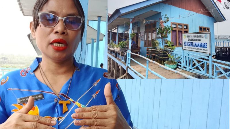 Cegah Anak Putus Sekolah, Kepala SD Amamapare Harapkan Ada Rumah Singgah