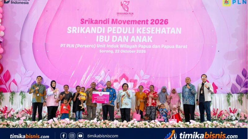Srikandi PLN Sentuh 203 Penerima Manfaat di Sorong, Perkuat Upaya Peningkatan Gizi Ibu dan Anak