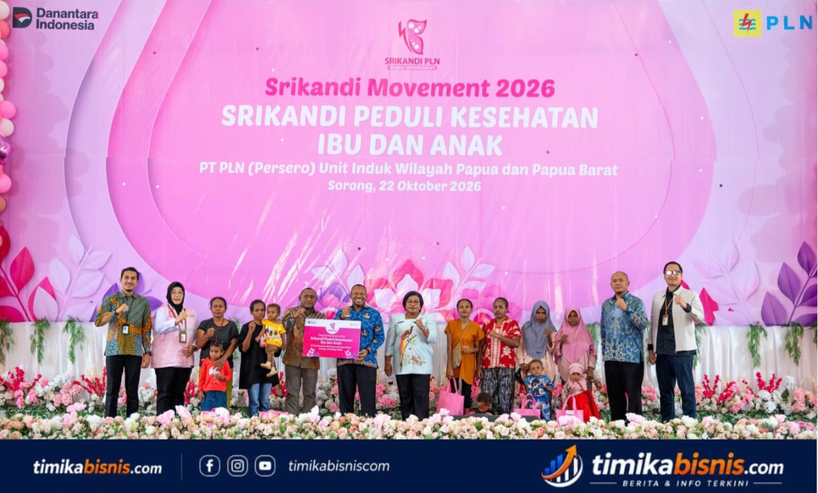 Srikandi PLN Sentuh 203 Penerima Manfaat di Sorong, Perkuat Upaya Peningkatan Gizi Ibu dan Anak
