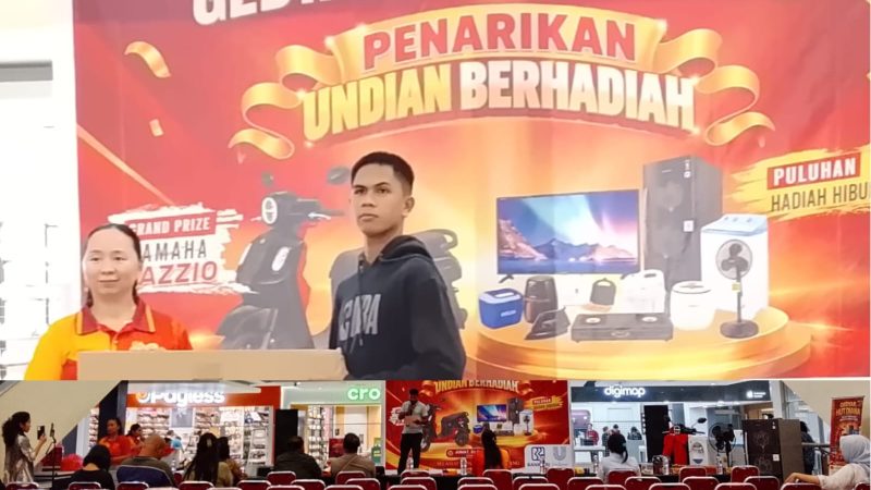 Gebyar Undian Meriahkan HUT ke-22 Diana Mall Timika, Komitmen Tingkatkan Pelayanan