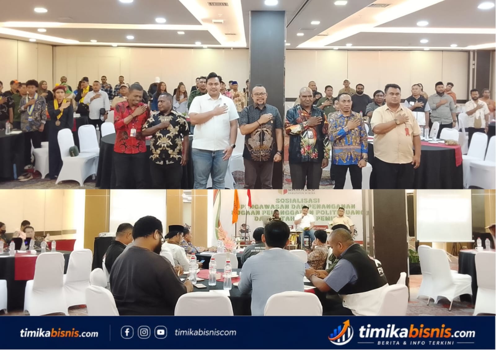Bawaslu Mimika Ajak Masyarakat Jadi Garda Terdepan Pengawasan Pemilu